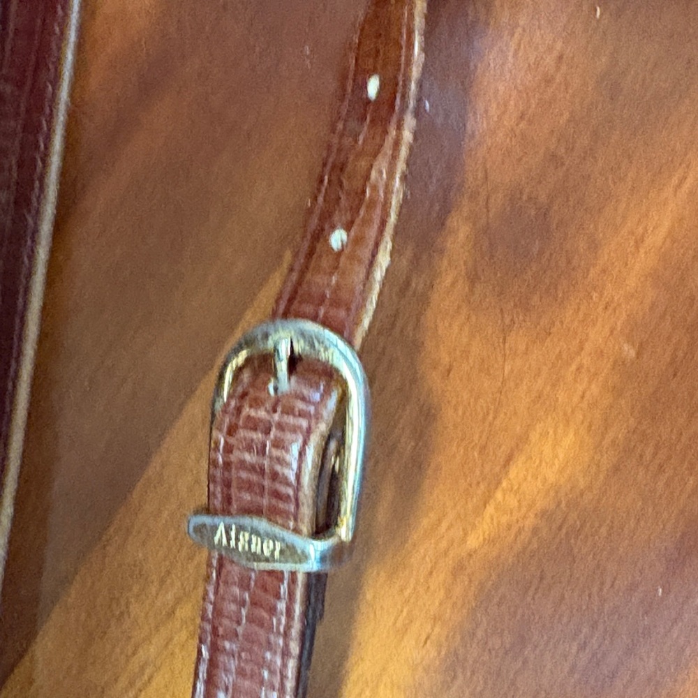 Vintage Etienne Aigner Brown Crossbody Bag - Picture 9 of 9